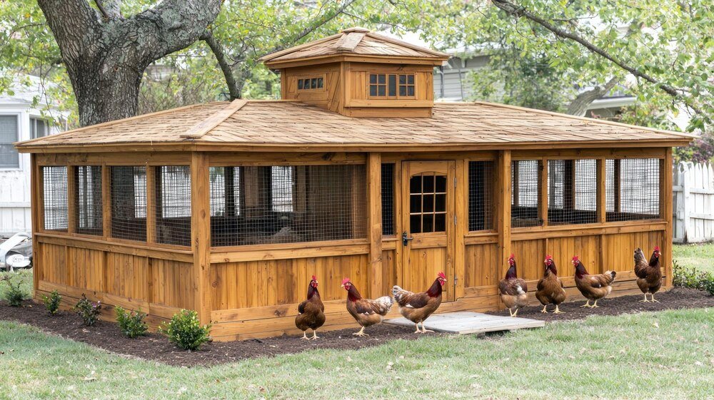 Projekt kurnika na 20 kur – wymiary, wyposażenie, praktyczne porady