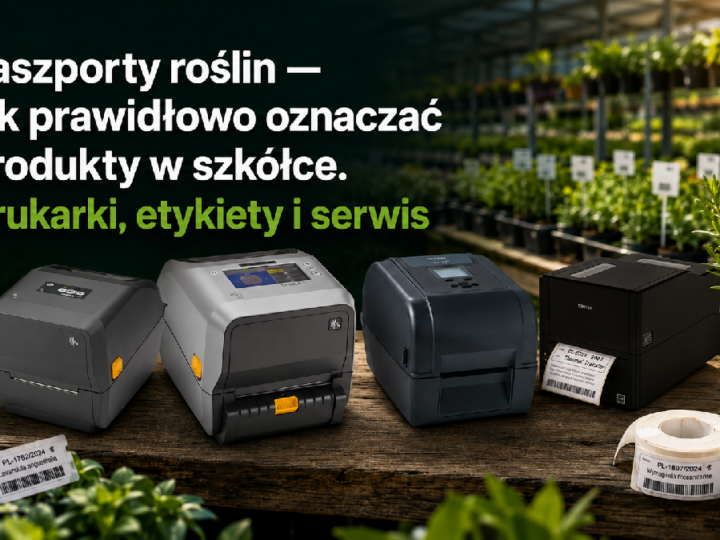 Paszporty roślin — jak prawidłowo oznaczać produkty w szkółce. Drukarki, etykiety i serwis